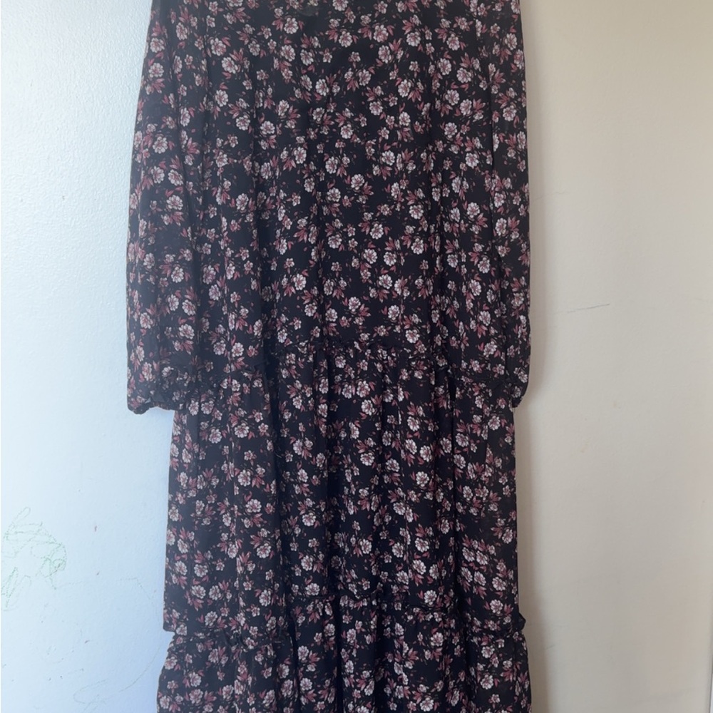Floral Long Sleeve Dress